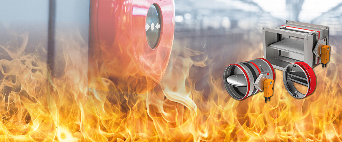 Brand-en rookwerende componenten van Solid Air Climate Solutions