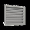 BMYN/BMYT buitenluchtrooster aluminium